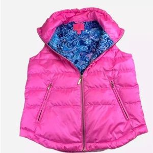 Lily Pulitzer Palm Down Puffer Vest